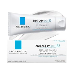 La Roche-Posay Cicaplast Balm B5, Madecassoside + Shea Butter + Vitamin B5 Panthenol, Healing Ointment & Therapeutic Multi Purpose Calming Cream for Dry & Irritated Skin,...