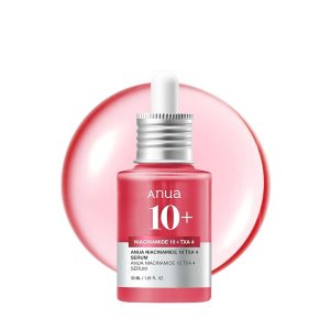 ANUA Niacinamide 10 + TXA 4 Serum, Hyaluronic Acid, Tranexamic acid, Vitamin B12, Facial Serum for Glass Skin, Clarifying, Radiant Complexion with Natural Color, Korean Skin...