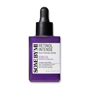 SOME BY MI Retinol Intense Reactivating Serum – 1.01oz, 30ml – Korean Bakuchiol Retinol Serum for Face Firming – Improves Signs of Aging, Minimizes Pore Size & Refines Skin...